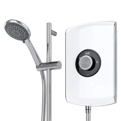 Triton Amore 8.5kW Electric Shower - Gloss White -Bathroom Extractor Fans Sales aspamo8gswht d3