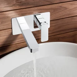 Crosswater - Atoll Wall Mounted 2 Hole Set Basin Mixer -Bathroom Extractor Fans Sales at121wnc d3