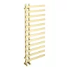 Arezzo Brushed Brass 1200 X 500mm 12 Bars Designer Heated Towel Rail -Bathroom Extractor Fans Sales azbb12x5b12 d1
