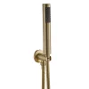 Arezzo Fluted Brushed Brass Round Thermostatic Shower Pack With Head + Handset 2 Arezzo Fluted Brushed Brass Round Thermostatic Shower Pack With Head + Handset -Bathroom Extractor Fans Sales azfr2bbpkd3a