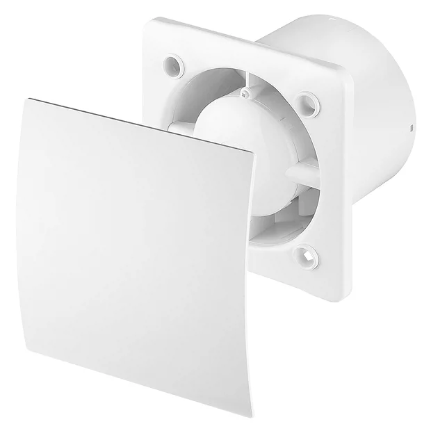 Arezzo 100mm Turbo Extractor Fan - Timer - White 4 Arezzo 100mm Turbo Extractor Fan - Timer - White - Image 2