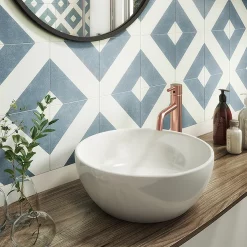 Arezzo Round Rose Gold High Rise Mono Basin Mixer Tap 10 Arezzo Round Rose Gold High Rise Mono Basin Mixer Tap -Bathroom Extractor Fans Sales azrghrt d1