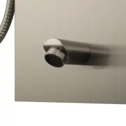Arezzo Shower Tower Panel - Stainless Steel (Thermostatic) -Bathroom Extractor Fans Sales azstp5ss d4
