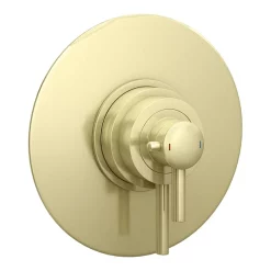 Arezzo Brushed Brass Round Concealed Dual Thermostatic Shower Valve -Bathroom Extractor Fans Sales azsv4bb n l