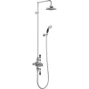 Urlington Bathroom Burlington Avon Black Exposed Shower Valve, Rigid Riser & Kit With 9" Head 2 Urlington Bathroom Burlington Avon Black Exposed Shower Valve, Rigid Riser & Kit With 9" Head -Bathroom Extractor Fans Sales baf3sblav17 l