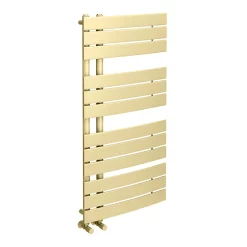 Arezzo Brushed Brass Designer Heated Towel Rail 1080 X 550mm 9 Arezzo Brushed Brass Designer Heated Towel Rail 1080 X 550mm -Bathroom Extractor Fans Sales bbdr55x1080 d2
