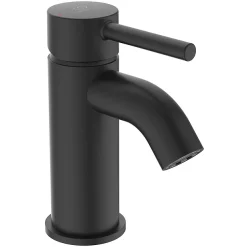 Ideal Standard Ceraline Silk Black Mini Basin Mixer -Bathroom Extractor Fans Sales bc185xg l
