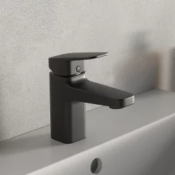 Ideal Standard Ceraplan Silk Black Single Lever Basin Mixer (no Waste)