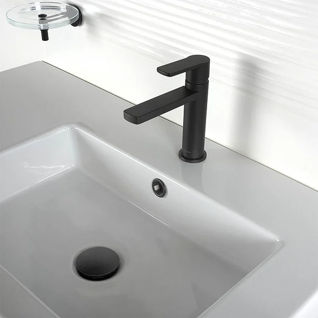BagnoDesign Teatro Matt Black Mono Basin Mixer 5 BagnoDesign Teatro Matt Black Mono Basin Mixer - Image 3