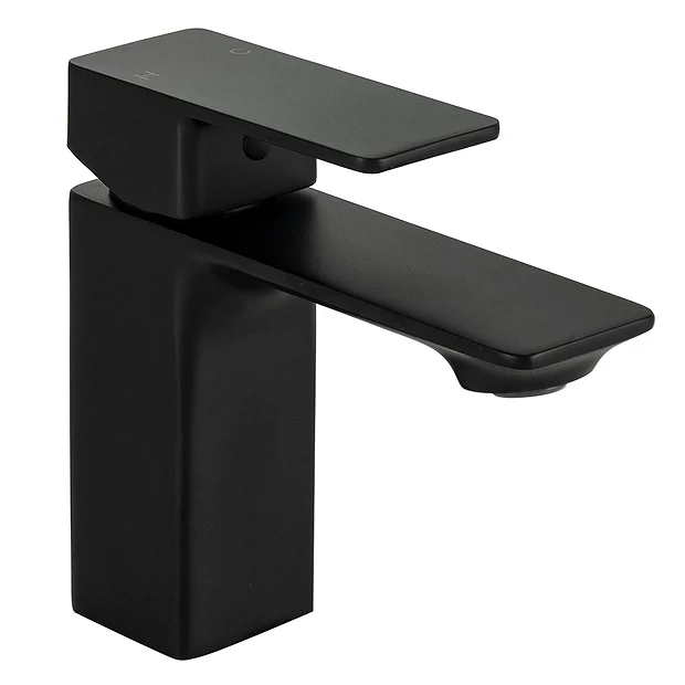 BagnoDesign Zephyr Matt Black Mono Basin Mixer 4 BagnoDesign Zephyr Matt Black Mono Basin Mixer - Image 2