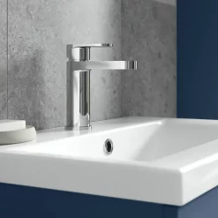 Nuie Binsey Mono Basin Mixer With Push Button Waste