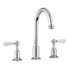 Crosswater - Belgravia Lever 3 Tap Hole Tall Basin Mixer With Pop-up Waste -Bathroom Extractor Fans Sales bl135dpc lv l