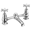 Urlington Bathroom Burlington - Birkenhead 2 Tap Hole Bridge Basin Mixer With Plug & Chain