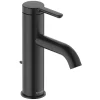 Duravit C.1 M-Size Single Lever Basin Mixer With Pop-up Waste - Matt Black -Bathroom Extractor Fans Sales c11020001046 l