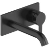 Duravit C.1 Wall Mounted Single Lever Basin Mixer - Matt Black -Bathroom Extractor Fans Sales c11070003046 l