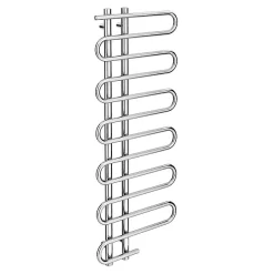 Victorian Plumbing Kai Designer Heated Towel Rail 1310mm X 500mm Chrome -Bathroom Extractor Fans Sales cdr5x1310 d2 190520
