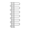 Victorian Plumbing Kai Designer Heated Towel Rail 1310mm X 500mm Chrome -Bathroom Extractor Fans Sales cdr5x1310 d2 190523