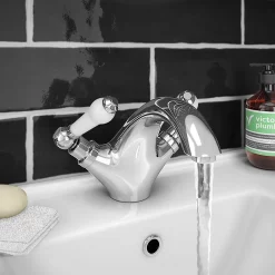 Chatsworth 1928 Traditional Lever Tap Package (Wall Mounted Bath Tap + Basin Tap)