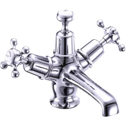 Urlington Bathroom Burlington Claremont Basin Mixer Tap With Click Clack Waste