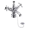Urlington Bathroom Burlington Claremont Regent Black Basin Mixer With Plug & Chain Waste 2 Urlington Bathroom Burlington Claremont Regent Black Basin Mixer With Plug & Chain Waste -Bathroom Extractor Fans Sales clr5bla l