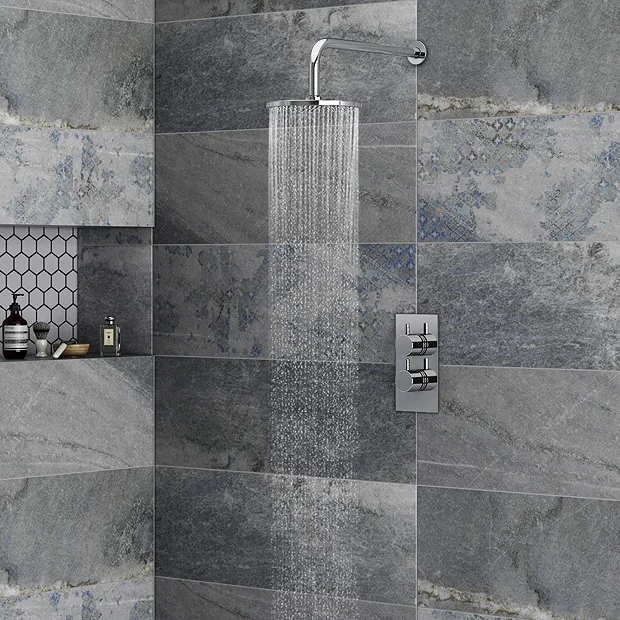 Cruze Bathroom Cruze Twin Round Concealed Shower Valve - Chrome 7 Cruze Bathroom Cruze Twin Round Concealed Shower Valve - Chrome - Image 5