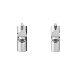 Cruze Bathroom Cruze Contemporary Basin Pillar Taps - Chrome