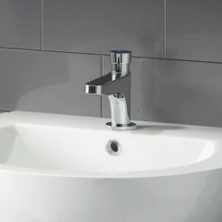 Cruze Bathroom Cruze Non-Concussive Chrome Basin Tap