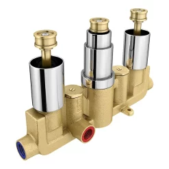 Cruze Bathroom Cruze Triple Concealed Shower Valve With Fixed Shower Head + 4 Body Jets 13 Cruze Bathroom Cruze Triple Concealed Shower Valve With Fixed Shower Head + 4 Body Jets -Bathroom Extractor Fans Sales crzpk d3