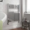 Victorian Plumbing Cube Heated Towel Rail - Chrome (600 X 690mm) -Bathroom Extractor Fans Sales cubeheatedtowelrailchrome600x800mmnd1