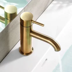 Just Taps Plu JTP Vos Brushed Brass Single Lever Basin Mixer 8 Just Taps Plu JTP Vos Brushed Brass Single Lever Basin Mixer -Bathroom Extractor Fans Sales dh23008abbr d2