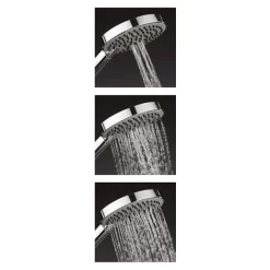 Crosswater - Dial Kai Lever 2 Control Bath Valve With 3 Mode Handset And Bath Filler Waste