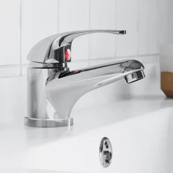 Victorian Plumbing Modern Single Lever Basin Tap - Chrome 10 Victorian Plumbing Modern Single Lever Basin Tap - Chrome -Bathroom Extractor Fans Sales dty305 detail5