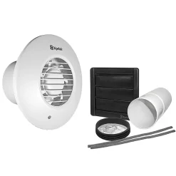 Xpelair Simply Silent Timer Controlled Round Extractor Fan -Bathroom Extractor Fans Sales dx100trl