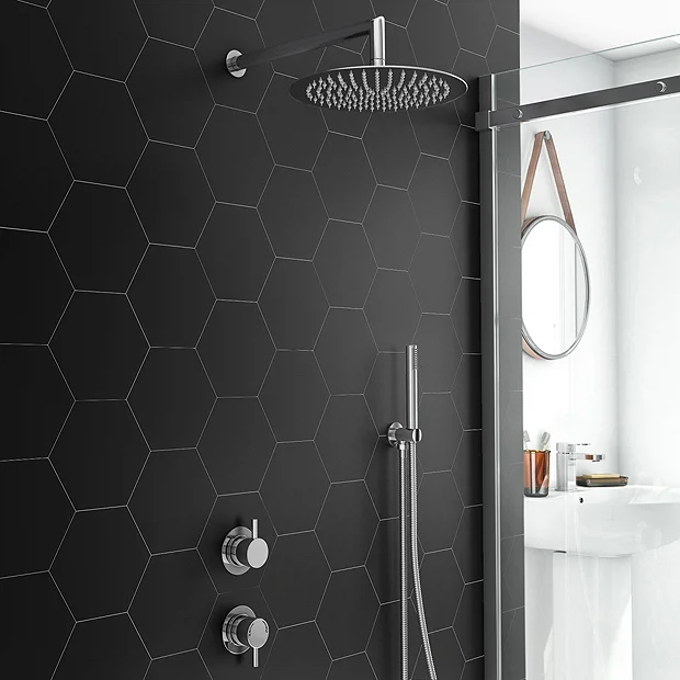 Cruze Bathroom Cruze Concealed Individual Diverter + Thermostatic Control Shower Valve 3 Cruze Bathroom Cruze Concealed Individual Diverter + Thermostatic Control Shower Valve