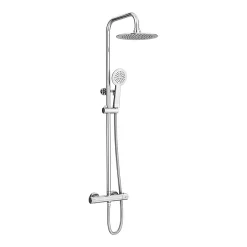 Victorian Plumbing Apollo Modern Thermostatic Shower - Chrome