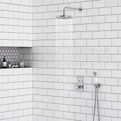 Chatsworth 1928 Traditional Two Outlet Push-Button Shower Valve