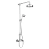Chatsworth Thermostatic Shower With Diverter, Rigid Riser & Fixed Head -Bathroom Extractor Fans Sales egtck10 d5