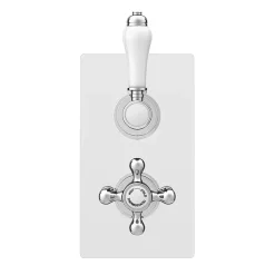 Victorian Plumbing Thames Traditional Twin Concealed Thermostatic Shower Valve -Bathroom Extractor Fans Sales esv21 n d1