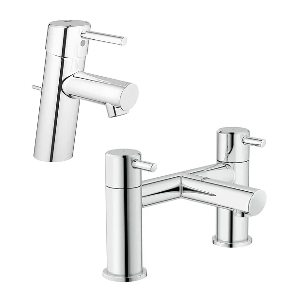 Grohe Concetto Tap Package (Bath + Basin Tap) 4 Grohe Concetto Tap Package (Bath + Basin Tap) - Image 2