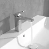 Villeroy & Boch Villeroy And Boch Architectura Modern Chrome Square Single Lever Basin Mixer With Pop Up Waste -Bathroom Extractor Fans Sales flow tap1