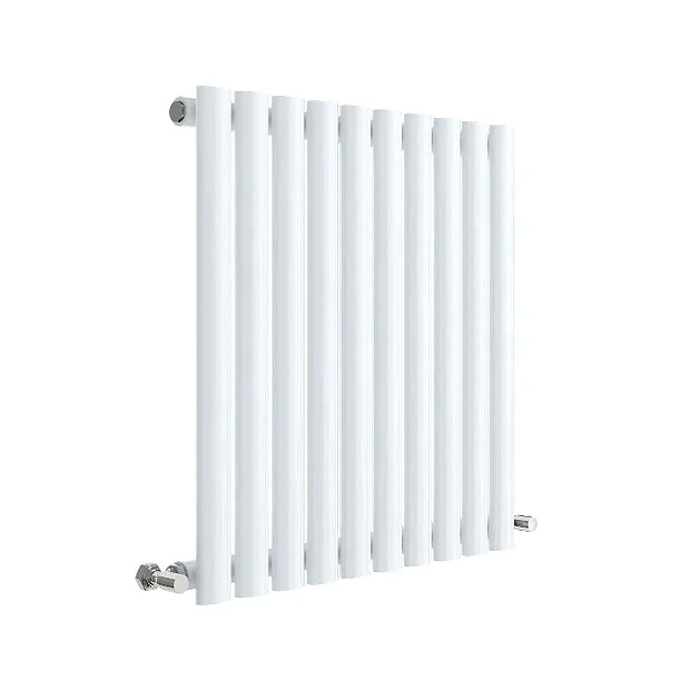 Hudson Reed Revive 600 X 586mm Horizontal Single Panel Radiator - Gloss White 4 Hudson Reed Revive 600 X 586mm Horizontal Single Panel Radiator - Gloss White - Image 2