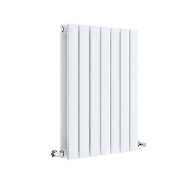 Hudson Reed Sloane 600 X 412mm Horizontal Double Panel Radiator - Satin White 4 Hudson Reed Sloane 600 X 412mm Horizontal Double Panel Radiator - Satin White - Image 2