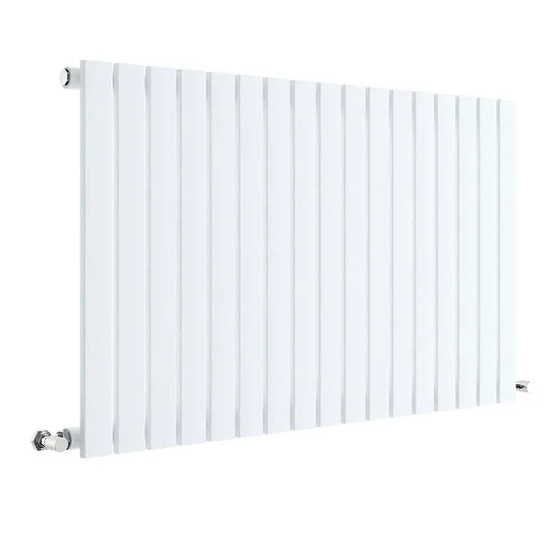 Hudson Reed Sloane 600 X 992mm Horizontal Single Panel Radiator - Satin White 4 Hudson Reed Sloane 600 X 992mm Horizontal Single Panel Radiator - Satin White - Image 2