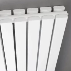Hudson Reed Sloane 600 X 992mm Horizontal Double Panel Radiator - Satin White -Bathroom Extractor Fans Sales hlw60d d1 9