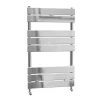 Victorian Plumbing Malham Straight Flat Panel Heated Towel Rail - W500 X H840mm - Chrome -Bathroom Extractor Fans Sales htr007 l
