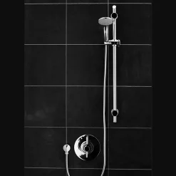 Hudson Reed Dual Concealed Thermostatic Shower Valve - Chrome