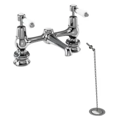Urlington Bathroom Burlington Kensington Regent 2 Tap Hole Bridge Basin Mixer W/ Plug & Chain 7 Urlington Bathroom Burlington Kensington Regent 2 Tap Hole Bridge Basin Mixer W/ Plug & Chain -Bathroom Extractor Fans Sales ker10d1