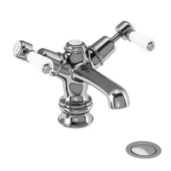 Urlington Bathroom Burlington Kensington Regent - Chrome Basin Mixer Tap With Click-Clack Waste -Bathroom Extractor Fans Sales ker6d1