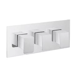 Crosswater Zero 3 Triple Concealed Thermostatic Shower Valve
