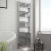 Victorian Plumbing Cube Heated Towel Rail - Chrome (500 X 1420mm) -Bathroom Extractor Fans Sales kub516cnd1